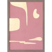 Blush Gilt Composition 6  19.5W  x 27.5H