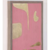 Blush Gilt Composition 6  19.5W  x 27.5H