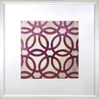 Custom Classical Symmetry - Purple 25W x 25H
