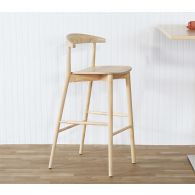 Blonde Ash Bar Stool