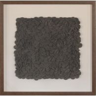 Anise Textural Abstract 24W X 24H