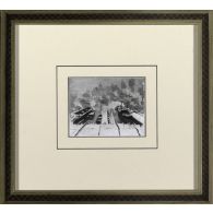 New York Study IV 18W x 16H