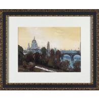 City Watercolor- London 28W x 23H