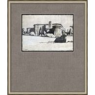 Tuscan Contemplation 5 22W x 26H