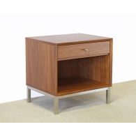 One Drawer Walnut Night Stand