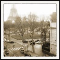 Stroll Through Paris - View From the Flat I 34W x 34H