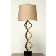 Triple Segment Iron Pattern Makers Lamp