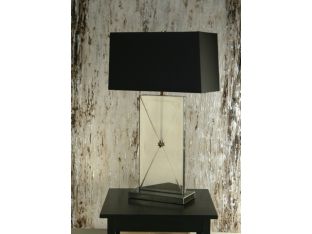 Antique Mirror Table Lamp