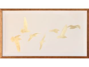 Layered Birds 2 GL 44.75W x 24.75H