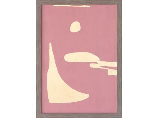 Blush Gilt Composition 4  19.5W  x 27.5H