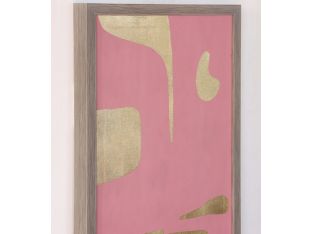 Blush Gilt Composition 6  19.5W  x 27.5H