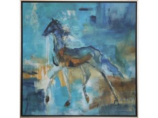 Loose Reins I 31.5W x 31.5H