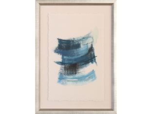 Blue Stroke III 18W x 25H