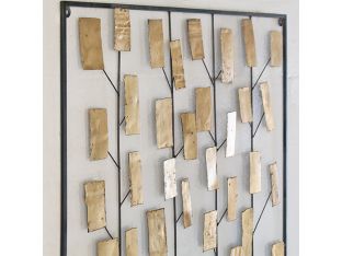 Iron Tree Wall Sculpture 48W x 48H - Cleared Decor