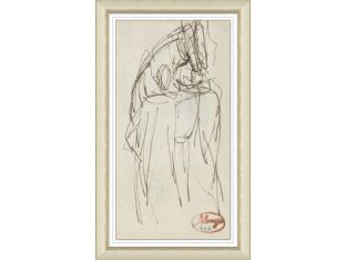 Horse Drawing 16W x 27H
