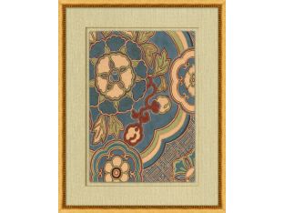 Antique Floral Pattern 2 22W x 28H