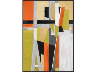 Citronella Cubism 34.75W X 48.75H