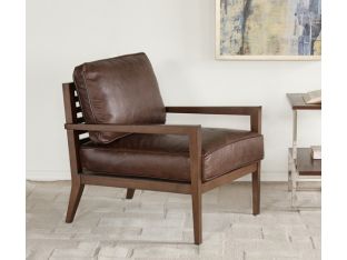 Laurent Wood Frame Accent Chair