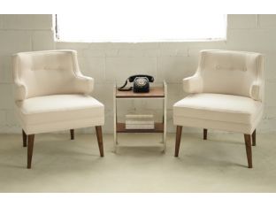 Simon Chair in Cream