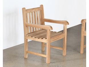 Natural Teak Garden Chair