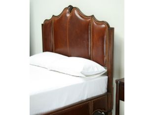 American Kaleidoscope Queen Leather Bed