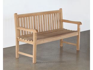 Natural Teak Garden Bench