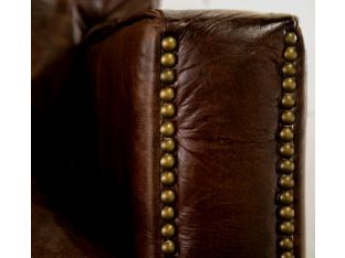 Larkin 72" Sofa in Cigar Leather