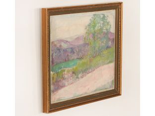 Landscape Oil on Canvas 15W x 13H - Cleared Art