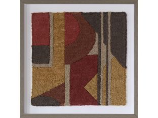 Abstract Textile 1 30W X 30H - Cleared Décor