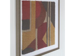 Abstract Textile 1 30W X 30H - Cleared Décor