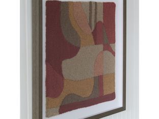 Abstract Textile 2 30W X 30H - Cleared Décor