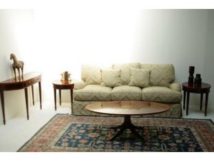 Copley Place Oval Lamp Table