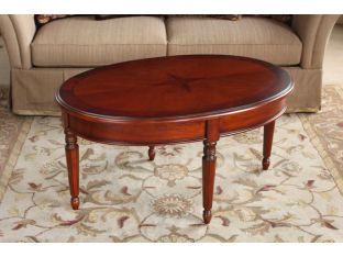 Georgetown Heights Oval Coffee Table