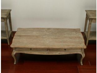 Limed Gray Oak Arles Coffee Table
