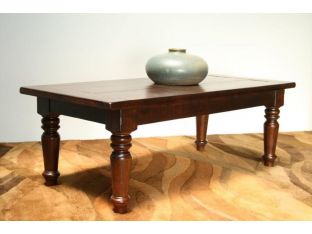 Hyde Turned-Leg Coffee Table