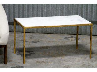 Hammered Gold Cocktail Table