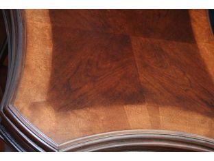 Transitional Style Mahogany Coffee Table