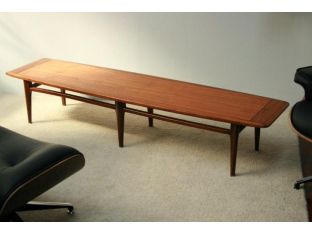 Vintage Danish Modern Style Coffee Table by Lane