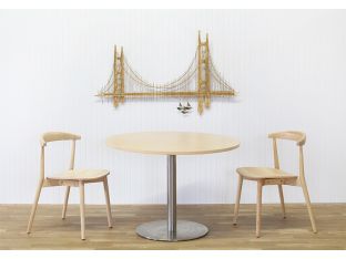 Brass Bridge Wall Sculpture - Cleared Décor