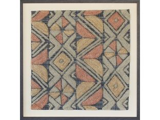 Bandu Kuba Cloth Design Textile 28W X 28H