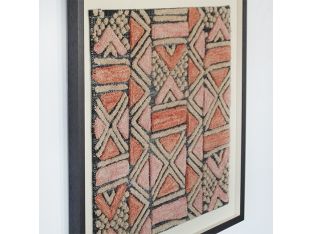 Shoowa Kuba Cloth Design Textile 28W X 28H
