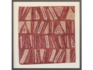 Moongu Kuba Cloth Design Textile 28W X 28H
