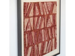 Moongu Kuba Cloth Design Textile 28W X 28H