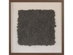 Anise Textural Abstract 24W X 24H