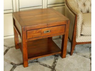 Post & Rail End Table