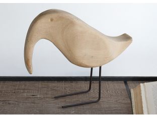 Bleached Bird Figurine - Cleared Décor