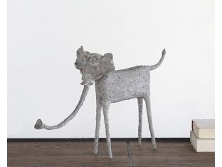 Trunk Down Elephant Statue - Cleared Décor