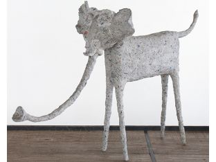 Trunk Down Elephant Statue - Cleared Décor