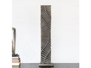 Abstract Metal Floor Sculpture - Cleared Décor
