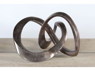Bronze Infinity Sculpture - Cleared Décor